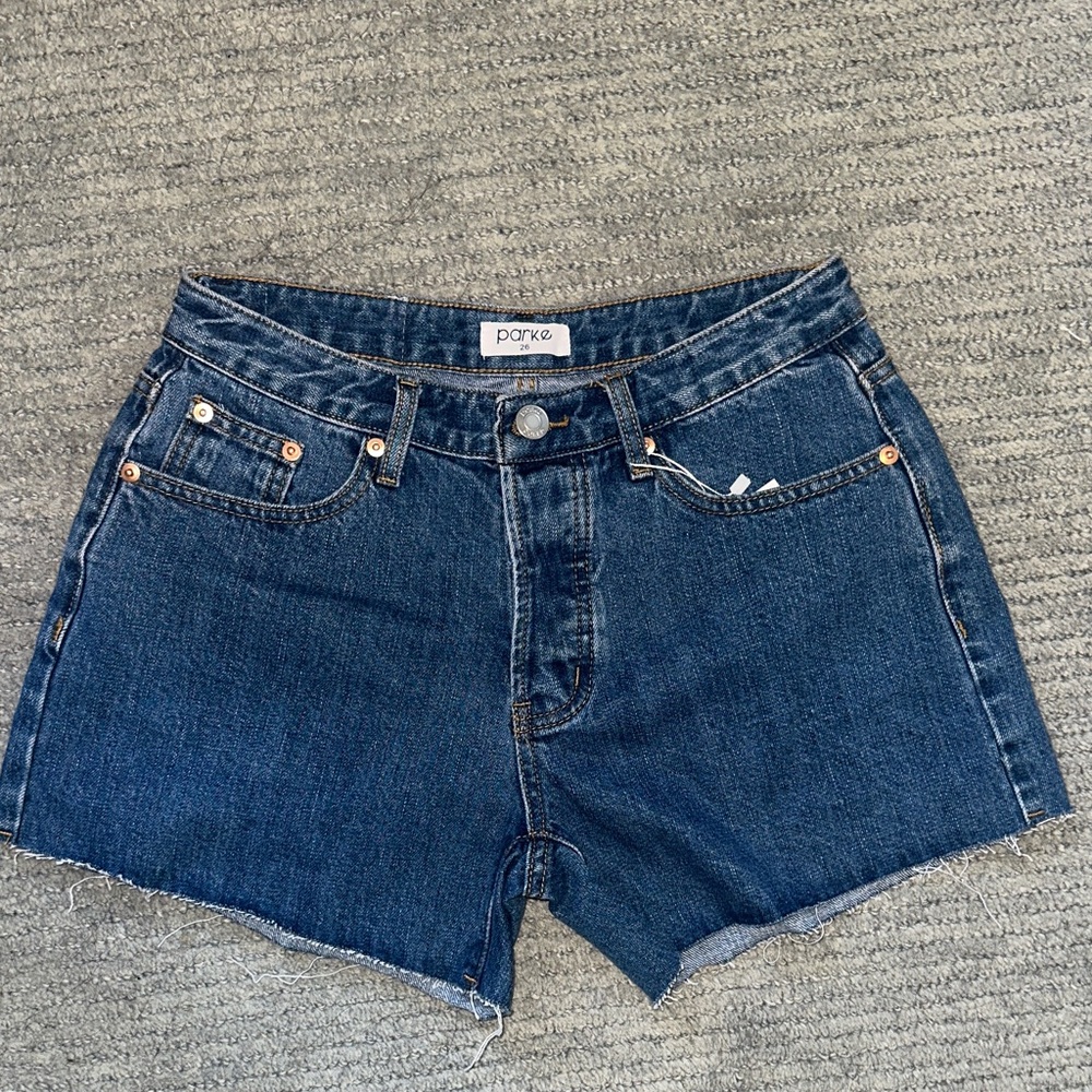 Parker Women's Classic Blue Denim Shorts